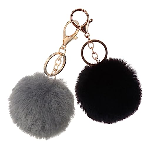 VALICLUD 2stücke Plüsch Schlüsselanhänger Taschenanhänger Rucksack Accessoire Geschenkidee Für Mädchen Damen Mädchen Geburtstag Weihnachts Party von VALICLUD