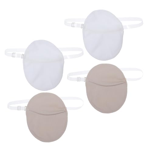 VALICLUD 2paare Achselschweißpads Wiederverwendbar Transparent Saugfähig Für Damen Und Herren Schutz Vor Achselnschweiß Für Sommerkleidung Beugt Schweißflecken Vor Waschbar von VALICLUD