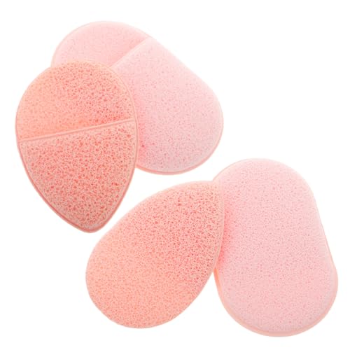 VALICLUD 2sätze Gesichtspads Für Reinigung Gesichtsreinigungspads Peeling-pads Aus Schwammmaterial Make-up-entfernung Für Frauen Und Männer Tragbar Für Reisen Und Alltag von VALICLUD