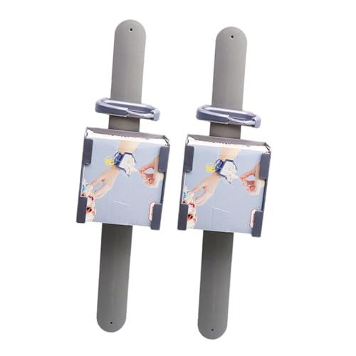 VALICLUD 2sätze Wiederverwendbar-haarkur-papier Mit Handgelenkband Ultra-dünne Tragbare Friseurwerkzeuge Für Effektives Haar-styling Im Salon Hause von VALICLUD