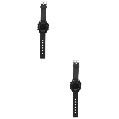 VALICLUD 2stücke Fashion Digitaluhr Für Studenten wasserdichte Sportuhr Mit Komfortarmband Multifunktionale Elektronik-Uhr Für Jungen Und Herren Für Alltag Und Sport von VALICLUD