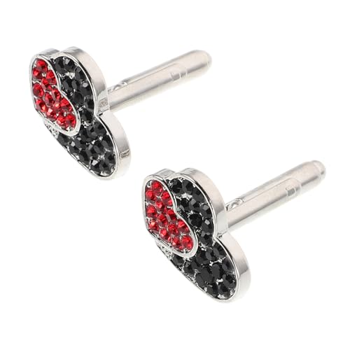 VALICLUD Elegantes Metall Für Damen Mit Herz-design Und Strasssteinen Modisches Accessoire Für Business Und Freizeit von VALICLUD