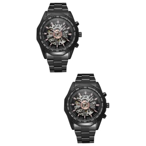 VALICLUD 2st Mechanische Herrenuhr Mechanische Armbanduhr Automatisch Mann Combo-Platte von VALICLUD