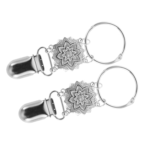 VALICLUD Elegantes Hutclip-set Aus Stoff Für Damen 2-teilig Tragbare Hutclips Für Unterwegs Kappenträger Für Rucksäcke Mehrzweck-accessoire Für Männer Tragetasche Jungen Und Mädchen von VALICLUD