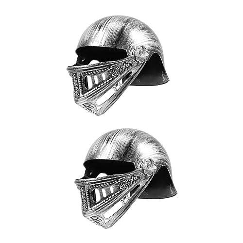 VALICLUD 2st Römischer Helm Cosplay-outfits Werfen Herrenhüte Mittelalterlicher Soldatenhelm Mittelalterliche Kleider Helmverzierung Hüte Für Männer Dekorativer Hut Plastik Kind Ritter von VALICLUD