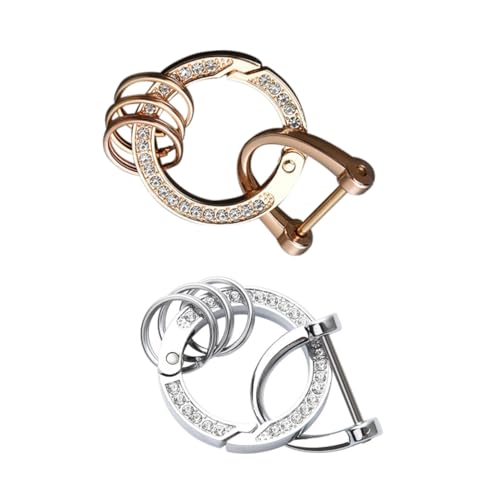 VALICLUD Schlüsselanhänger- 2 Stück Modischer Schlüsselanhänger Für Frauen Schlüsselanhänger Zubehör Für Schlüssel von VALICLUD