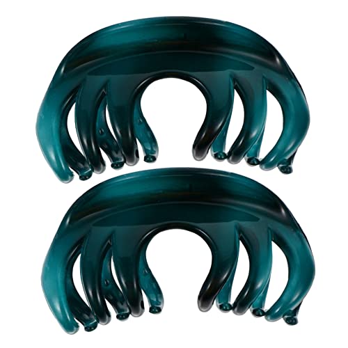 VALICLUD 2stücke Acryl Haarspange Mit Clips Für Damen Große Haarklammer Kieferklammer Robuste Frauen Haar Klaue Klemme Für Alltag Und Büro von VALICLUD