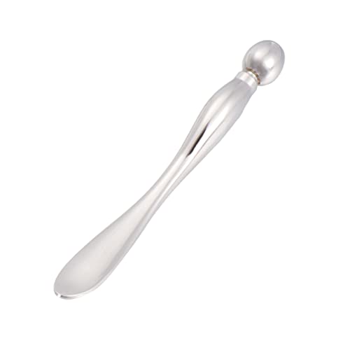 VALICLUD 2stücke Augenmassage Roller Aus Metall Für Augengesicht-pflege Und Creme-auftragen Löffel-ende Und Massage-ende Für Reduzierte Augenödeme von VALICLUD