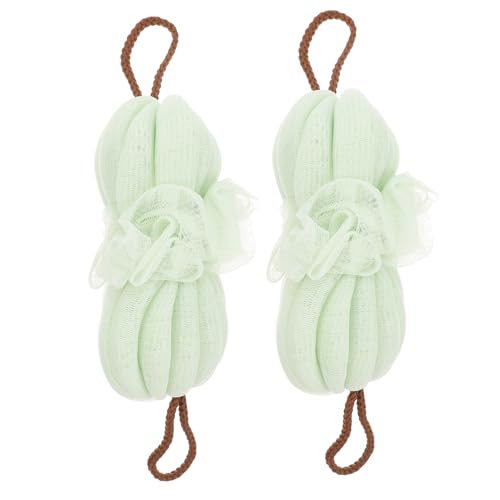 VALICLUD 2stücke Badetuch Dusch-körperwäscher Rückenpeeling-handtuch Wäscher-handtuch Bade-rückentuch Aus Hautverträglichem Material Für Peeling Und Sanfte Massage Von Armen Beinen von VALICLUD