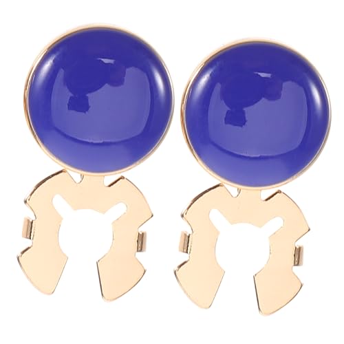 VALICLUD 2stücke Schwarze Manschettenknöpfe Aus Kupfer Für Herrenhemden Knöpfe Für Smoking Und Formelle Anlässe Elegant Und Langlebig von VALICLUD