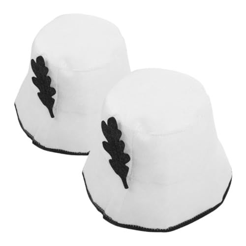 VALICLUD 2stücke Filz Sauna Hut Weiche Leichte Duschhaube Für Und Damen Schützt Und Kopfhaut Sauna Dampfbad Und Spa Komfortabel Und Langlebig von VALICLUD