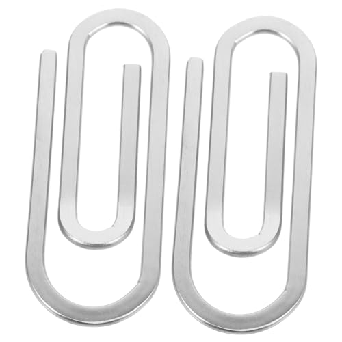 VALICLUD 2stücke Geldklammer Clip Für Männer Und Frauen Schlankes Design Doppelseitige Geldklammer Passt Vordertasche Als Geldbörse-ersatz von VALICLUD