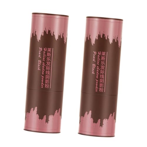 VALICLUD 2stücke Haaransatz Schattenpuder Concealer Stift Für Frauen Dünner Werdendes Haar Mit Schwamm Für Make-up Und Augenbrauen von VALICLUD