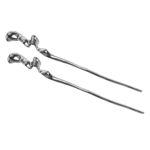 VALICLUD 2stücke Haarstäbchen Chinesischen Stils Für Frauen Vintage Haarschmuck Essstäbchen-design Haarnadeln Zum Styling Für Dinnerpartys Und Banketten von VALICLUD
