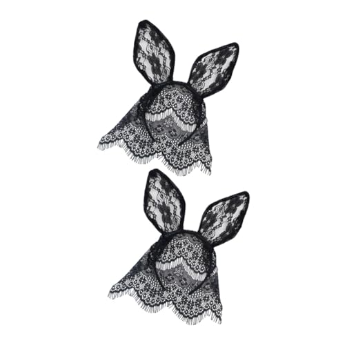 VALICLUD 2stücke Katzenohren Haarband Kaninchen Ohren Stirnband Party Cosplay Accessoire Für Geburtstag Weihnachts Festmahl von VALICLUD