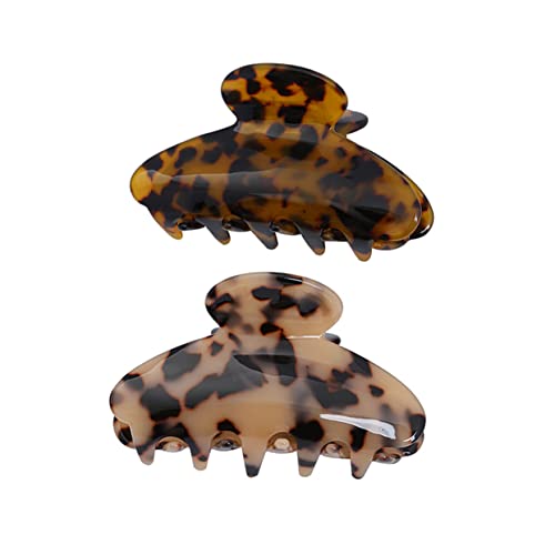 VALICLUD 2stücke Krallen Haarspangen Für Mädchen Und Frauen Rutschfeste Haarklammern Aus Acetatplattenmaterial Geeignet Für Verschiedene Frisuren Und Anlässe von VALICLUD