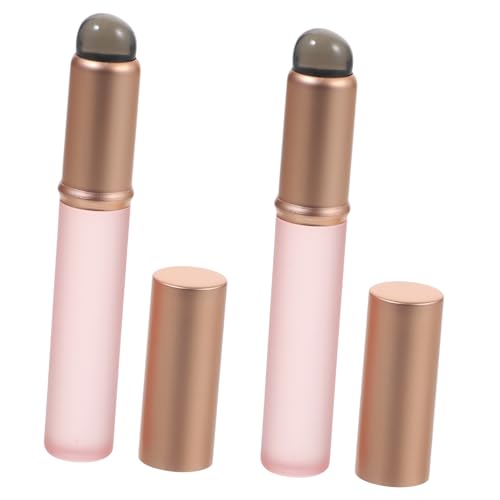 VALICLUD 2stücke Lippenpinsel Make-up-pinsel Lippenstift-applikator Für Frauen Tragbar Lipgloss-applikator Lippenbalsam- Lippenpinselstab Make-up-tools von VALICLUD