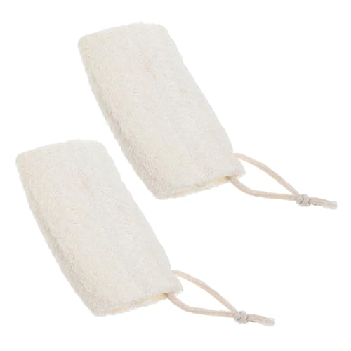 VALICLUD 2stücke Luffa Peeling Badeschwamm Für Körperhautreinigung Werkzeug Badetuch Badekörperhautreiniger Badereinigungsschrubber Badehautschrubber Kleiner Badeschwamm von VALICLUD