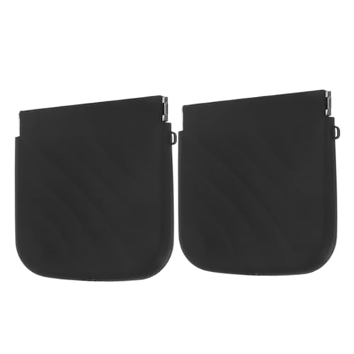 VALICLUD 2stücke Mini Make-up-Tasche Aus Silikon Kleine Reise-Kosmetiktasche Organizer Für Damen Leicht Und Langlebig Praktische Aufbewahrung Für Kosmetika Und Reiseutensilien von VALICLUD