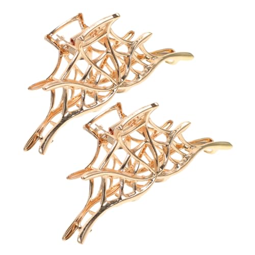 VALICLUD 2stücke Metall-haarspange Mit Spinnennetz-motiv Dekorative Haarklammer Für Frauen Mit Exquisites Haaraccessoire Für Verschiedene Anlässe von VALICLUD