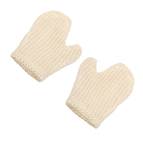 VALICLUD 2stücke Peelinghandschuhe Für Körperreinigung Exfolierende Badetücher Für Sanfte Hautpflege Und Massage Für Dusche Und Spa von VALICLUD