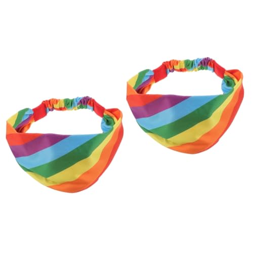 VALICLUD 2stücke Rainbow Elastisches Sport-stirnband Für Fitness Und Yoga Schweißabsorbierendes Atmungsaktives Design Für Damen Und Herren Für Sportaktivitäten Und Laufen VALICLUD 2stücke Rainbow Elastisches Sport-stirnband Für Fitness Und Yoga Schweißabsorbierendes Atmungsaktives Design Für Damen Und Herren Für Sportaktivitäten Und Laufen von VALICLUD