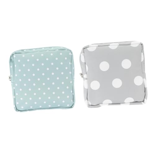 VALICLUD 2stücke Sanitär Handtücher Tasche Mit Reißverschluss Für Menstruationstasche Hygienebeutel Für Damenbinden Und Menstruationsserviette Geeignet Für Reisen Und Einkaufen von VALICLUD