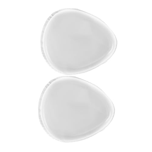 VALICLUD 2stücke Silikon-make-up-schwämme Transparent Für Foundation Mischen Kosmetik Beauty-tool Für Frauen Und Mädchen von VALICLUD