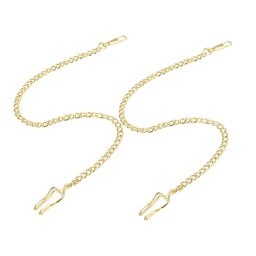 VALICLUD 2stücke Taschenuhr Kette Für Männer Und Frauen Verstellbare Geldbörse Kette Aus Elegant Und Robust Für Weste Geldbörse Und Schmuckzubehör von VALICLUD