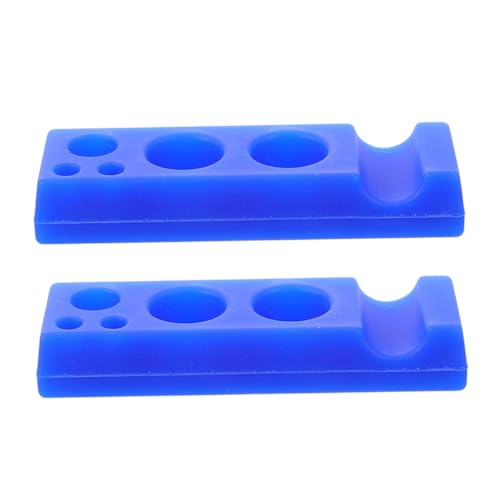 VALICLUD 2stücke Tattoo Pigment Aus Silikon Kompakte Tintenbecher Organizer Für Microblading Und Tattoo Platzsparend Mit Mehreren Fächern Professionelles Zubehör Für Künstler von VALICLUD