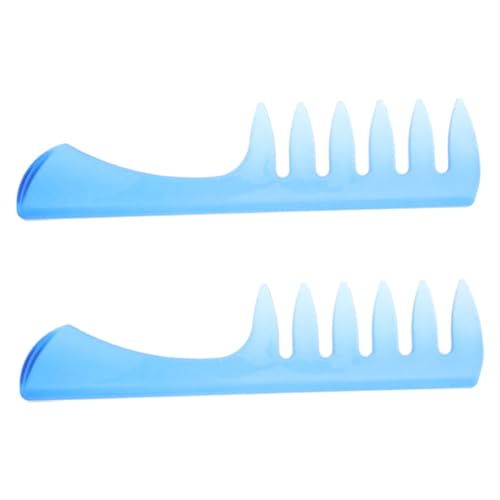 VALICLUD 2stücke Breiter Zahnkamm Für Männer Für Lockiges Und Glattes Haar Retro-haarstyling-werkzeug Für Friseure Und Persönliche Pflege Praktisch Für Unterwegs von VALICLUD