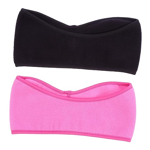 VALICLUD 2stücke Warmes Stirnband Für Damen Winddichtes Sport-haaraccessoire Für Outdoor-aktivitäten Schützt Ohren Und Stirn Vor Kälte Angenehm Zu Tragen Und Leicht Zu Reinigen von VALICLUD