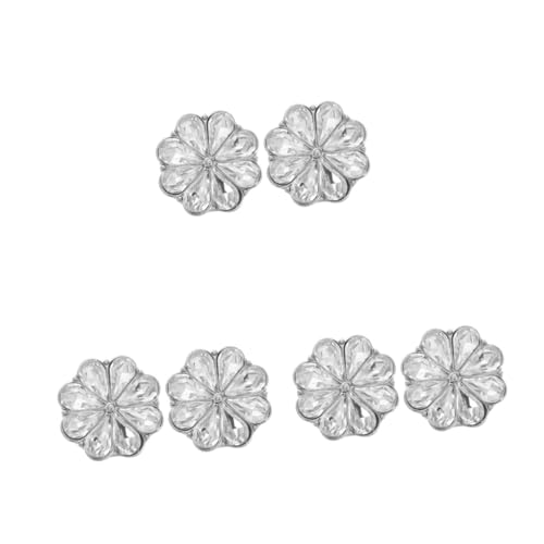 VALICLUD 3 Paar Retro Für Männer Modische Blumenmodellierung Dekorative Metallknöpfe Strass Business-anzug-accessoire VALICLUD 3 Paar Retro Für Männer Modische Blumenmodellierung Dekorative Metallknöpfe Strass Business-anzug-accessoire von VALICLUD
