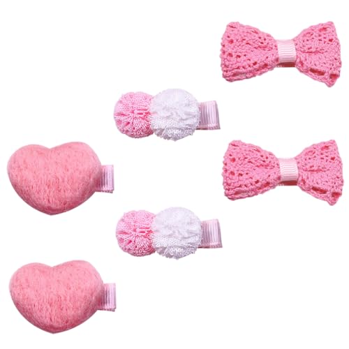 VALICLUD 3 Paare Haarklammern für Damen Süße Schleifen Haarspangen mit Niedliche Haaraccessoires für Party Hochzeit Abschlussfeier und Mehr von VALICLUD