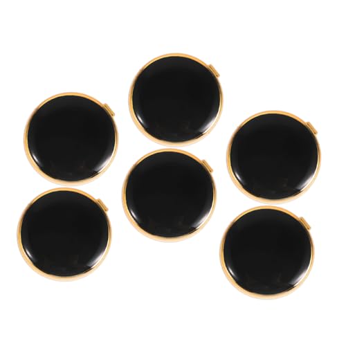 VALICLUD 3 Paare Manschettenknöpfe Herren Button Covers aus Zinklegierung Vintage Stil Stilvolle Knopfmanschetten für Hemd und Anzug Hochzeit Business Formelle Anlässe von VALICLUD