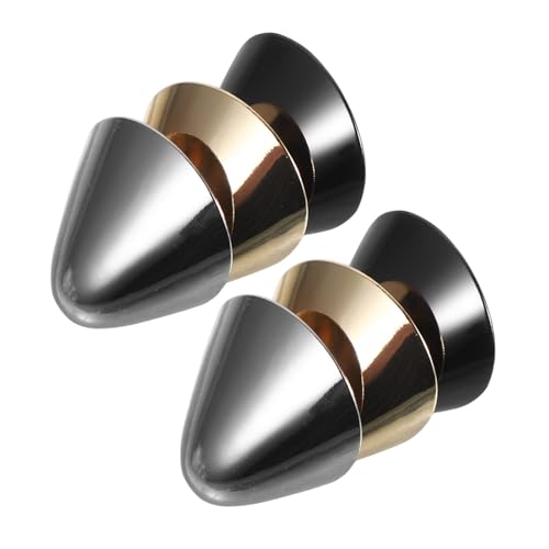 VALICLUD 3 Paare Metall Schuhspitzen Schutzkappen Elegante Mehrfarbige High Heels Zehenschutzkappen aus Metall Stoßfeste Modische Schuhspitzenabdeckungen für Damen Schutz vor Beschädigung von VALICLUD