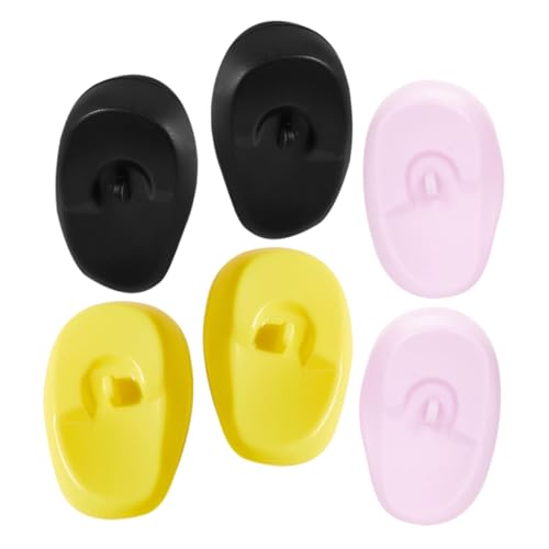 VALICLUD 3paare Ohrstöpsel Zum Haarefärben Ohrstöpsel Für Haartrockner Gehörschutz Zum Duschen Ohrenschützer Zum Gehörschutz Zum Haarefärben Für Salon von VALICLUD