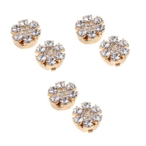 VALICLUD 3 Sätze Hemdknopf-box Damen Manschettenknöpfe Schmuck Manschettenknöpfe Für Den Abschlussball Kleidungsbügel Haken Knopfabdeckung Für Hemd Hemdknopfabdeckung 2 Stück * 3 von VALICLUD