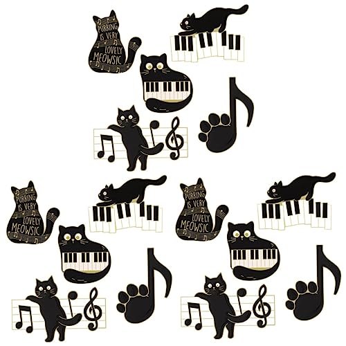 VALICLUD 15stücke Katzen Emaille Süße Cartoon Broschen Für Kleidung Und Rucksäcke Kreative Anstecker Für Partys Und Besondere Anlässe Hochwertige Einfach Anzubringen von VALICLUD