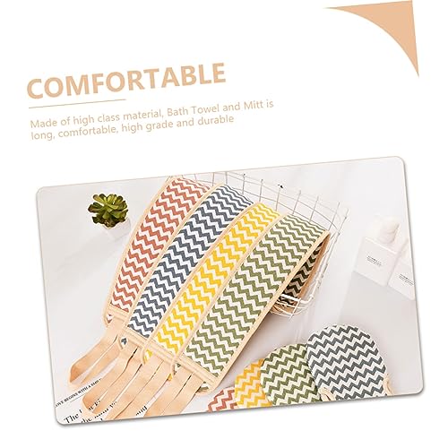 VALICLUD 3 Sätze Koreanische Peeling Badetücher und Handschuhe Doppelseitige Waschhandschuhe Sanftes Effektives Körperpeeling Leicht für Dusche und Reise in Orange Blau Gelb VALICLUD 3 Sätze Koreanische Peeling Badetücher und Handschuhe Doppelseitige Waschhandschuhe Sanftes Effektives Körperpeeling Leicht für Dusche und Reise in Orange Blau Gelb von VALICLUD