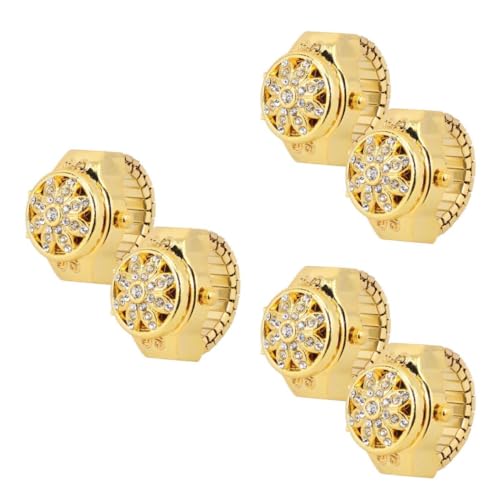 VALICLUD 3 Sätze Uhr Mit Diamantring Fingerring Digitale Uhren Vintage-Uhren Für Herren Modeuhren Für Damen Kleine Glocke Trail Bell Ringförmige Uhr Ringuhr Zinklegierung Golden 2 Stück * 3 von VALICLUD