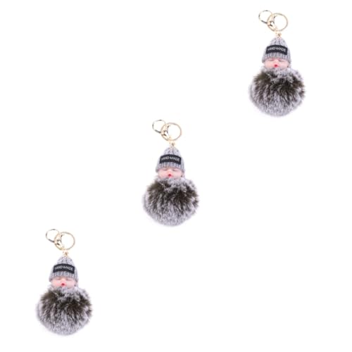 VALICLUD 3stücke Schlafende Babypuppe Schlüsselanhänger Flauschiger Schlüsselring Mit Süßem Design Für Damen Und Herren Perfektes Accessoire Für Handtaschen Schlüsselbund Farbig von VALICLUD