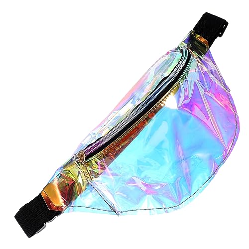 VALICLUD 3 STK Bunte Bauchtasche Mode Damentasche Umhängetaschen Für Damen Transparente Tasche Mit Schulterriemen wasserdichte Taschen Brusttasche Koreanische Mode TPU Gürtel Herren von VALICLUD