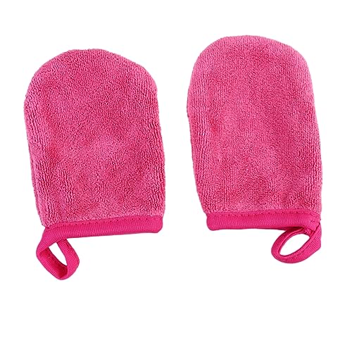 VALICLUD 3 Stück Gesichtsreinigungs Handschuhe Make Up Entferner Puff Dicke Reinigungspads für Effektive Gesichtsreinigung Rosafarbene Kosmetik Pads Waschbar und Wiederverwendbar VALICLUD 3 Stück Gesichtsreinigungs Handschuhe Make Up Entferner Puff Dicke Reinigungspads für Effektive Gesichtsreinigung Rosafarbene Kosmetik Pads Waschbar und Wiederverwendbar von VALICLUD