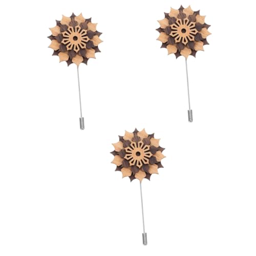 VALICLUD 3 Stück Holzblumenbrosche Im Koreanischen Stil Farbblockierte Perlenlegierungsbrosche Modische High End Corsage Weiß Anstecknadel Für Männer Broschen Für Frauen Boutonniere VALICLUD 3 Stück Holzblumenbrosche Im Koreanischen Stil Farbblockierte Perlenlegierungsbrosche Modische High End Corsage Weiß Anstecknadel Für Männer Broschen Für Frauen Boutonniere von VALICLUD