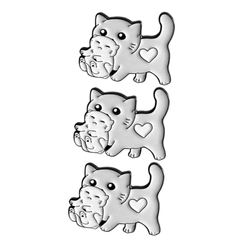 VALICLUD 3 Stück Kätzchen Brosche Winzige Tasche „Hello“ Broschen Katzen Süße Lustige Mini Cartoon Emaille Tier Brosche Katze Kleine Brosche Jeans Brosche Hellgrau VALICLUD 3 Stück Kätzchen Brosche Winzige Tasche „Hello“ Broschen Katzen Süße Lustige Mini Cartoon Emaille Tier Brosche Katze Kleine Brosche Jeans Brosche Hellgrau von VALICLUD