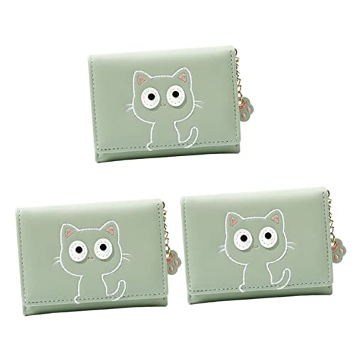 VALICLUD 3 Stück Kätzchen Mädchen Geldbörse Kleine Kleingeldtaschen Cartoon Geldbörse Reißverschluss Niedliche Reißverschluss n Für Damen VALICLUD 3 Stück Kätzchen Mädchen Geldbörse Kleine Kleingeldtaschen Cartoon Geldbörse Reißverschluss Niedliche Reißverschluss n Für Damen von VALICLUD