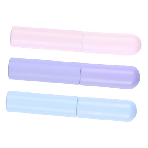 VALICLUD 3 Stück Lippenpinsel-set Lippenbürstenstäbe Bilden Make -up -bürsten Lippen-concealer-pinsel Make-up Pinsel Lippenpinsel Für Lippenstift Make -up -pinsel Für Frauen Creme Kieselgel von VALICLUD