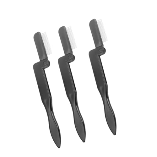 VALICLUD 3 Stück Multifunktionaler Teilig Faltbarer Wimpern und Augenbrauenkamm Präzises Styling Tool für Make Up Geeignet für Damen und Herren für Reisen und Täglichen Gebrauch von VALICLUD