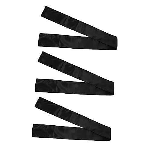 VALICLUD 3 Stück Perücken Haarband Kopftuch für Frauen Haarwickel für die vordere Perücke Perückengriffband Haarschal Perücke Haarband Seidenimitat aus Satin Schwarz von VALICLUD
